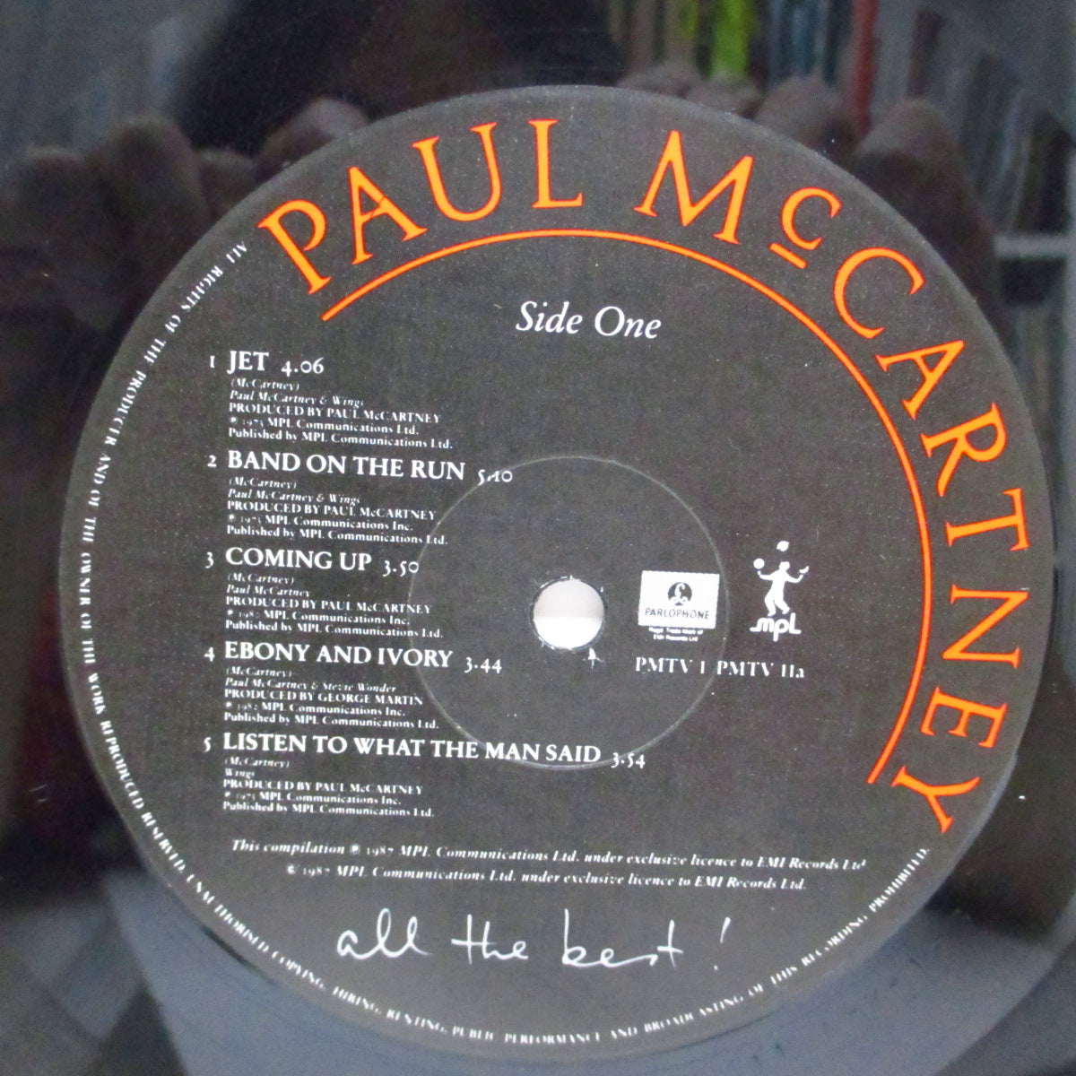 PAUL McCARTNEY (ポール・マッカートニー)  - All The Best (UK オリジナル 2xLP+光沢紙インナー/見開ジャケ)