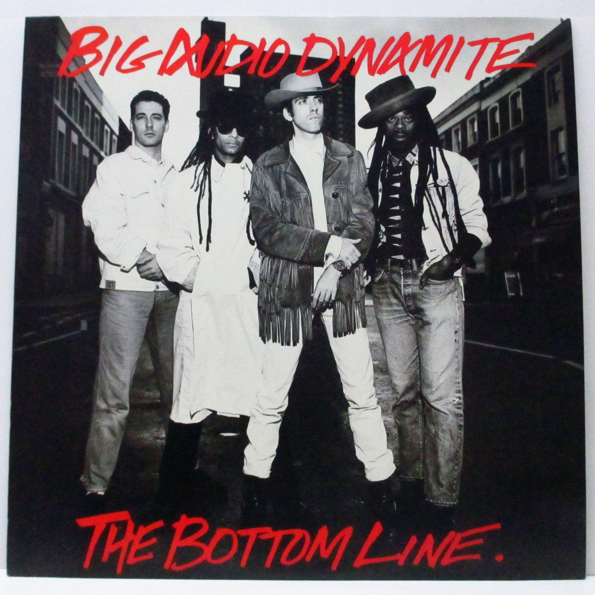 BIG AUDIO DYNAMITE (ビッグ・オーディオ・ダイナマイト)  - The Bottom Line / BAD (Japan オリジナル 12"/帯欠）