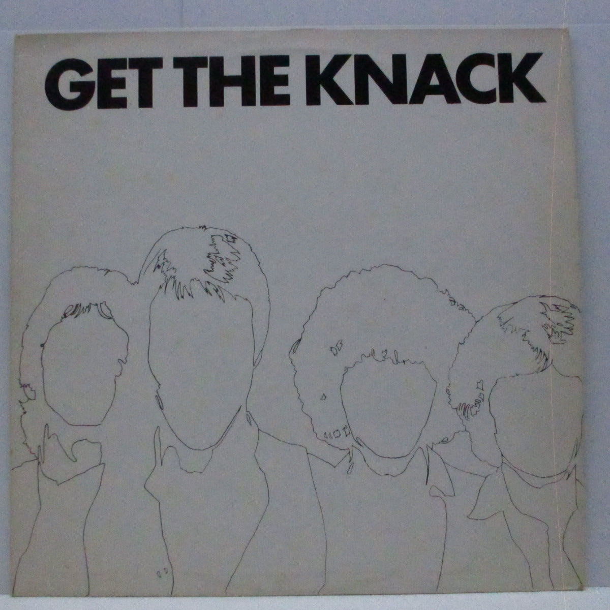 KNACK, THE (ザ・ナック)  - Get The Knack (UK プロモオンリー 「白ラベ」LP/白ジャケ)