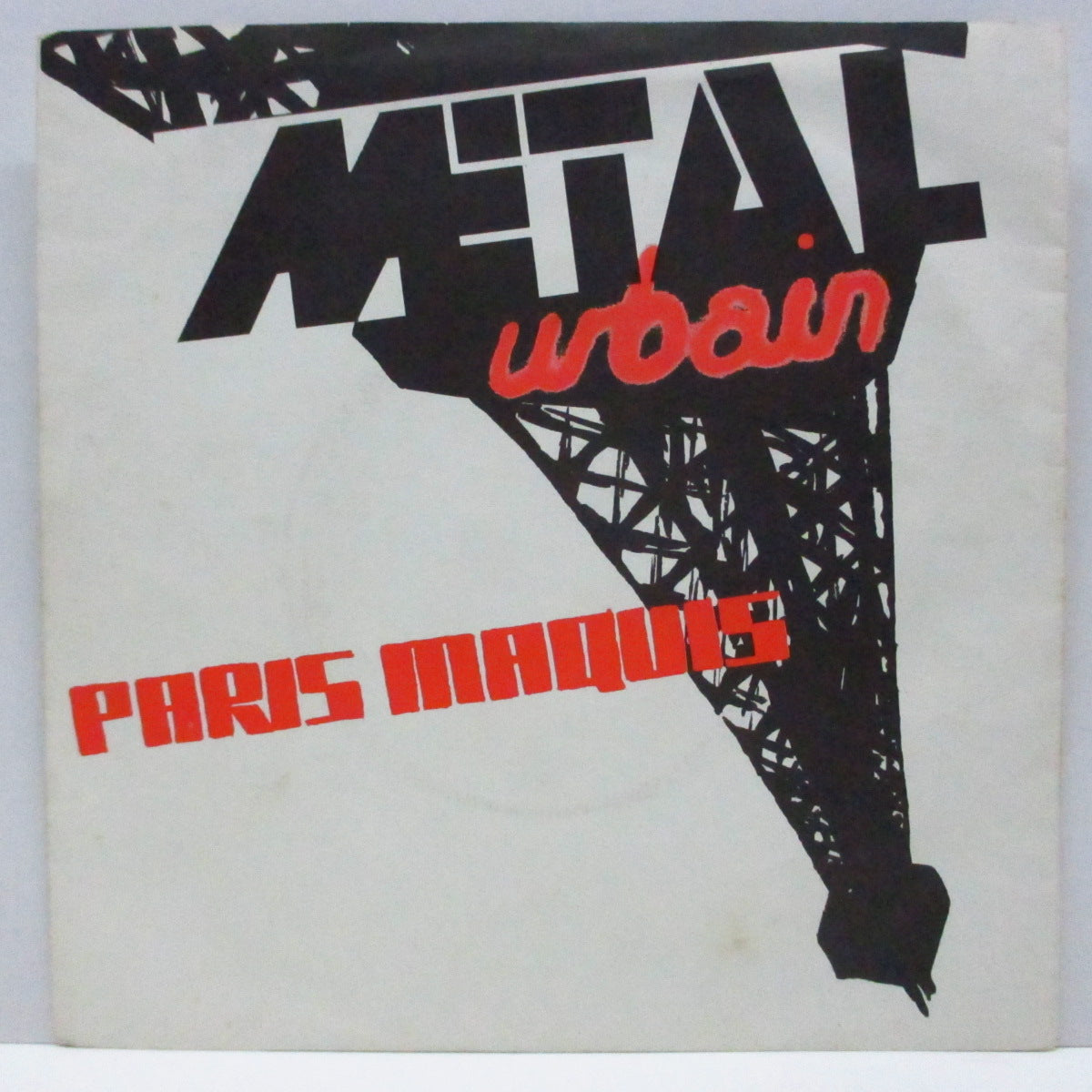 METAL URBAIN (メタル・アーバン)  - Paris Maquis / Cle De Contact (UK オリジナル 7"+マットソフト紙折り返しジャケ)