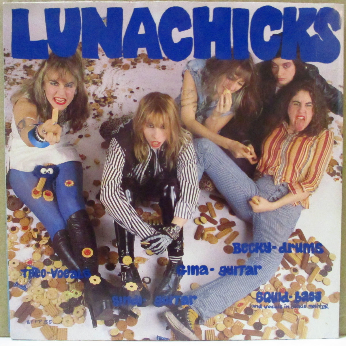 LUNACHICKS (ルナチックス)  - Cookie Moshter (UK 限定 7インチ+ポスタージャケ)