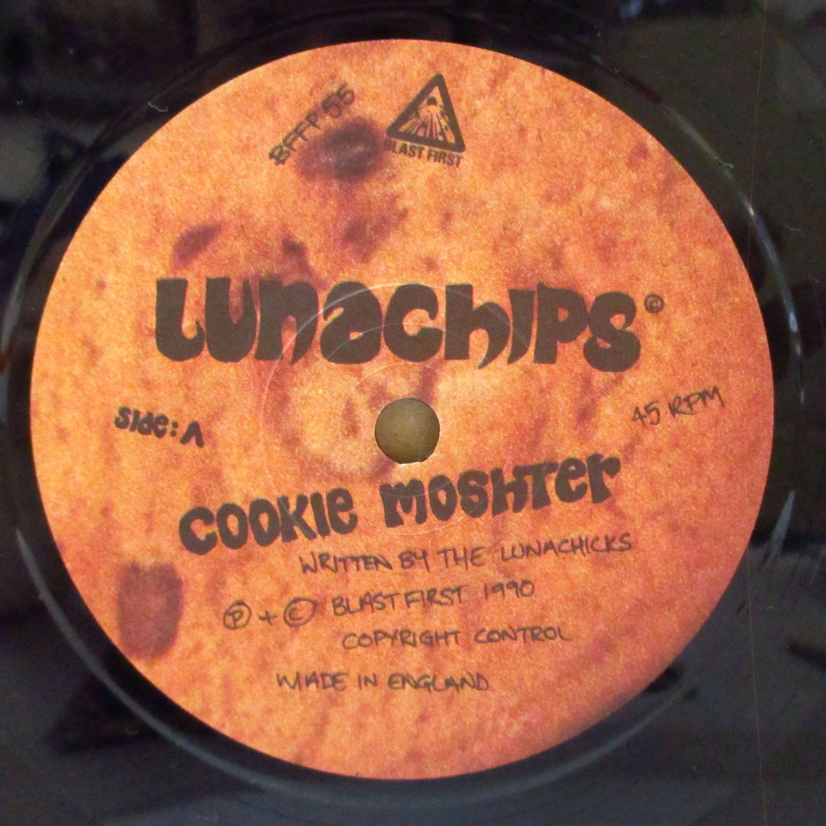 LUNACHICKS (ルナチックス)  - Cookie Moshter (UK 限定 7インチ+ポスタージャケ)