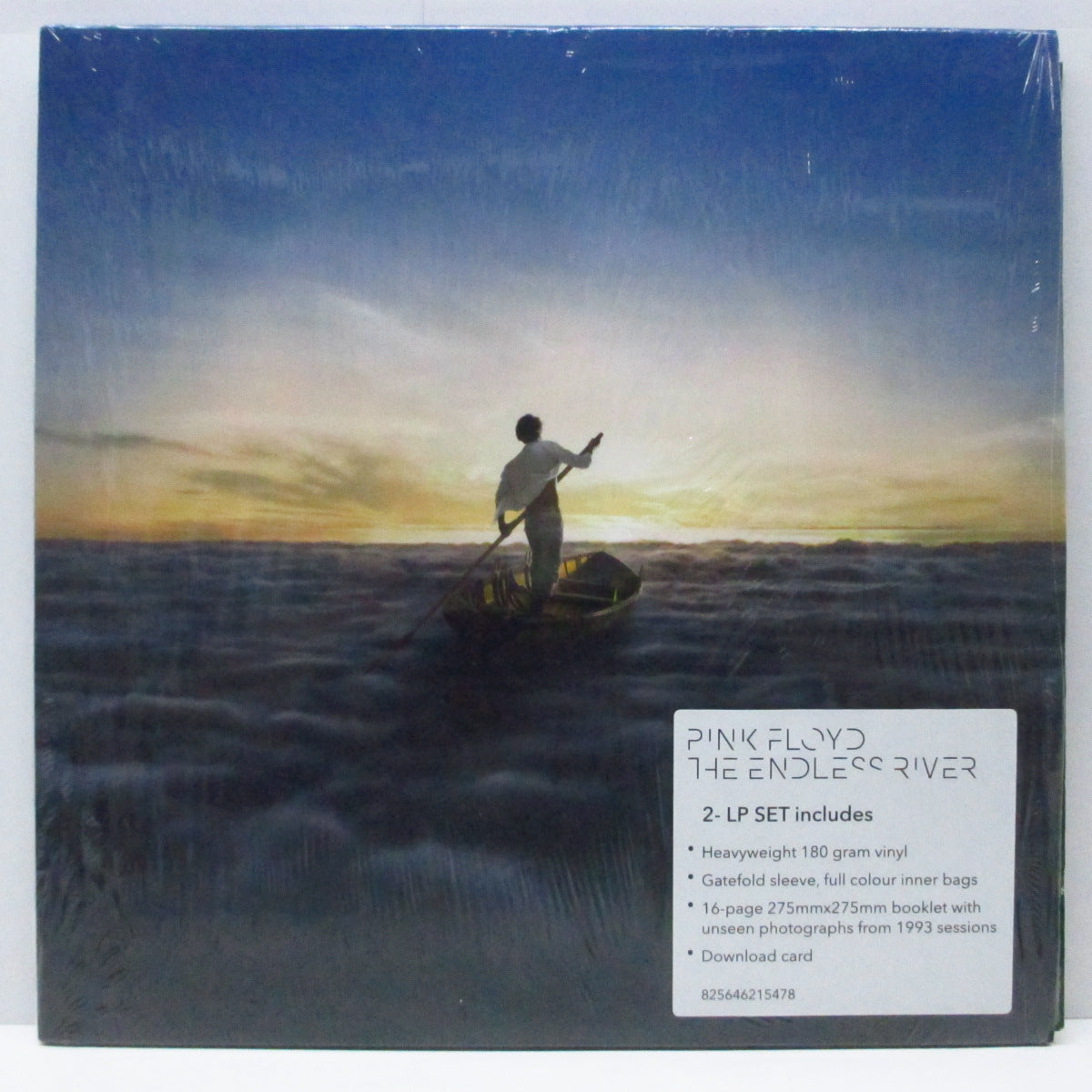 PINK FLOYD (ピンク・フロイド)  - The Endless River (EU オリジナル 180g 2xLP+ブックレット、インナー、DLカード/ステッカー付見開ジャケ）