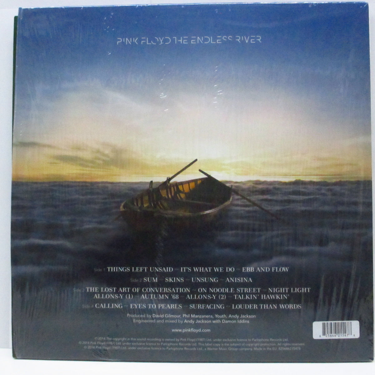 PINK FLOYD (ピンク・フロイド)  - The Endless River (EU オリジナル 180g 2xLP+ブックレット、インナー、DLカード/ステッカー付見開ジャケ）