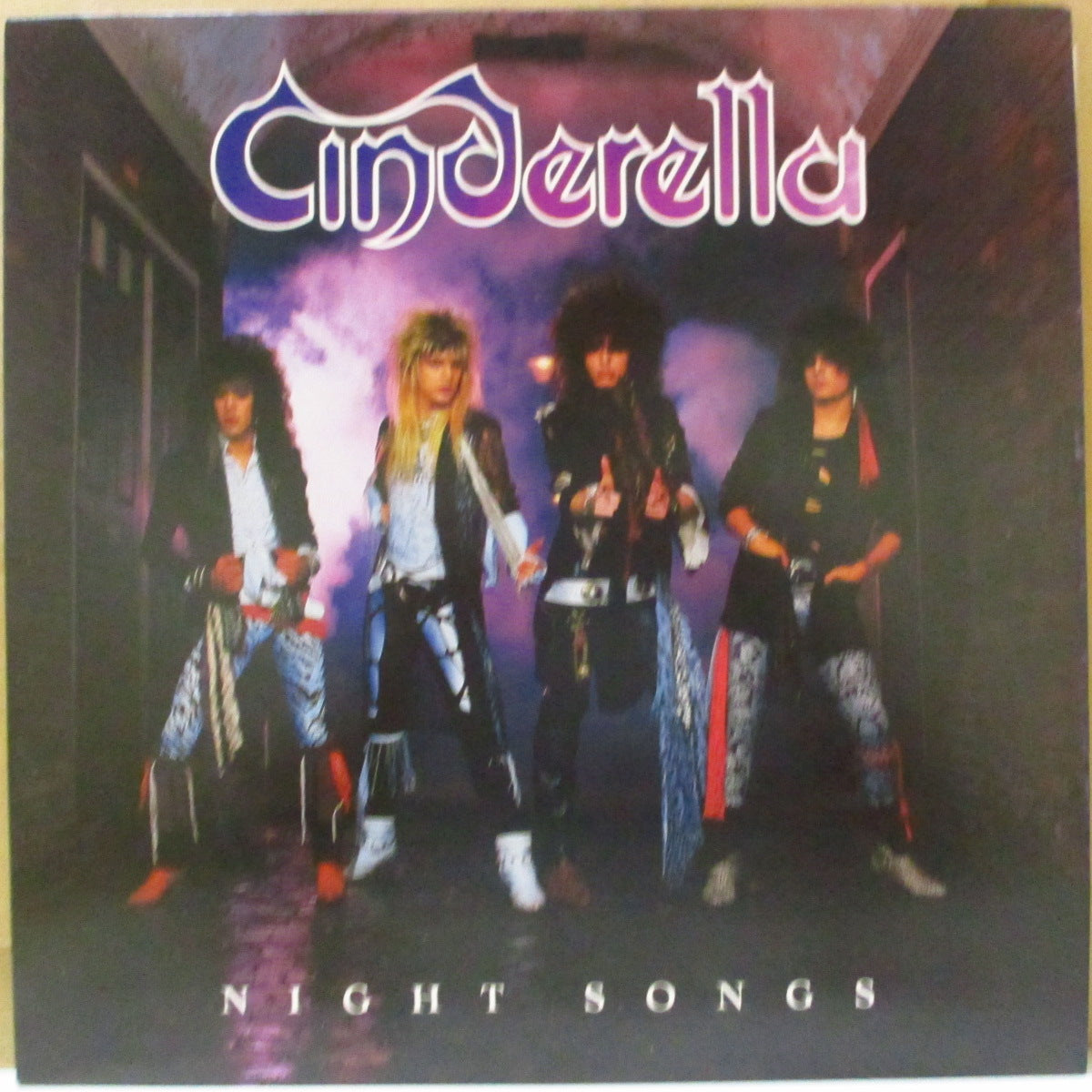CINDERELLA (シンデレラ)  - Night Songs (Japan オリジナル +インサート/帯欠) '86年1stアルバム