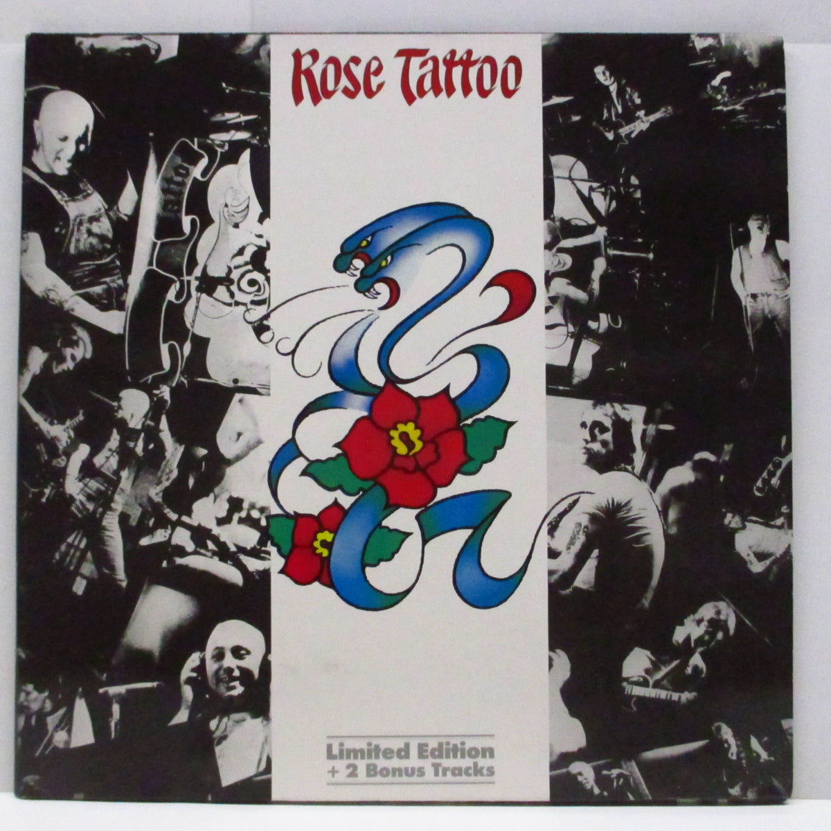 ROSE TATTOO (ローズ・タトゥー)  - S.T. [1st] (German '89 限定再発 LP+インナー/見開きジャケ）ボーナス2曲入り！