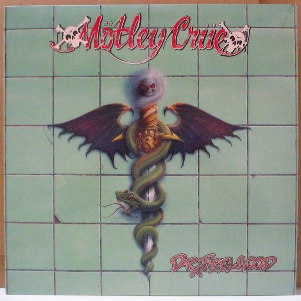 Motley Crue Dr. Feelgood ☆シュリンク付US オリジナル MOTLEY CRUE (モトリー・クルー) - Dr. Feelgood (US オリジナル正規