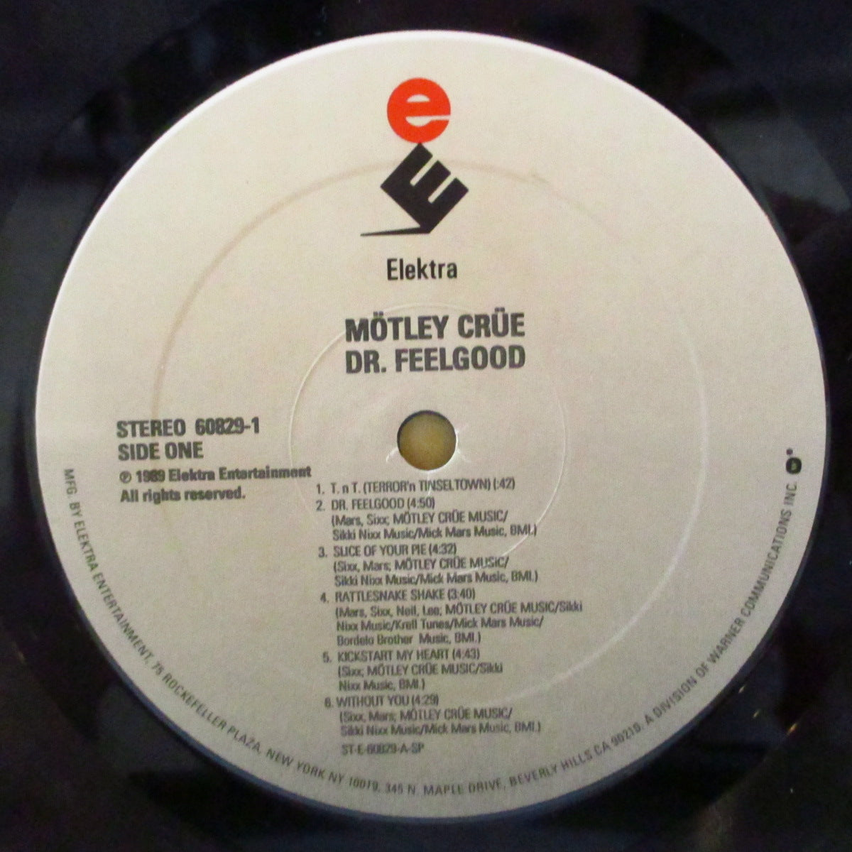 MOTLEY CRUE (モトリー・クルー) - Dr. Feelgood (US オリジナル正規