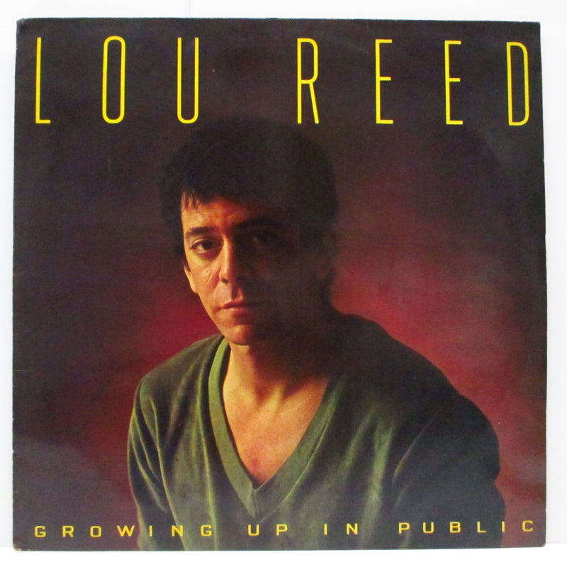 LOU REED (ルー・リード)  - Growing Up In Public (UK オリジナル LP+インサート）