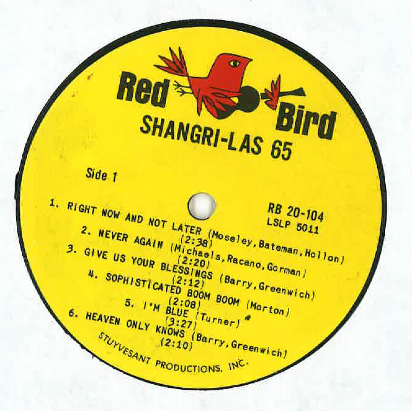 SHANGRI-LAS - 65! (US Orig.MONO)