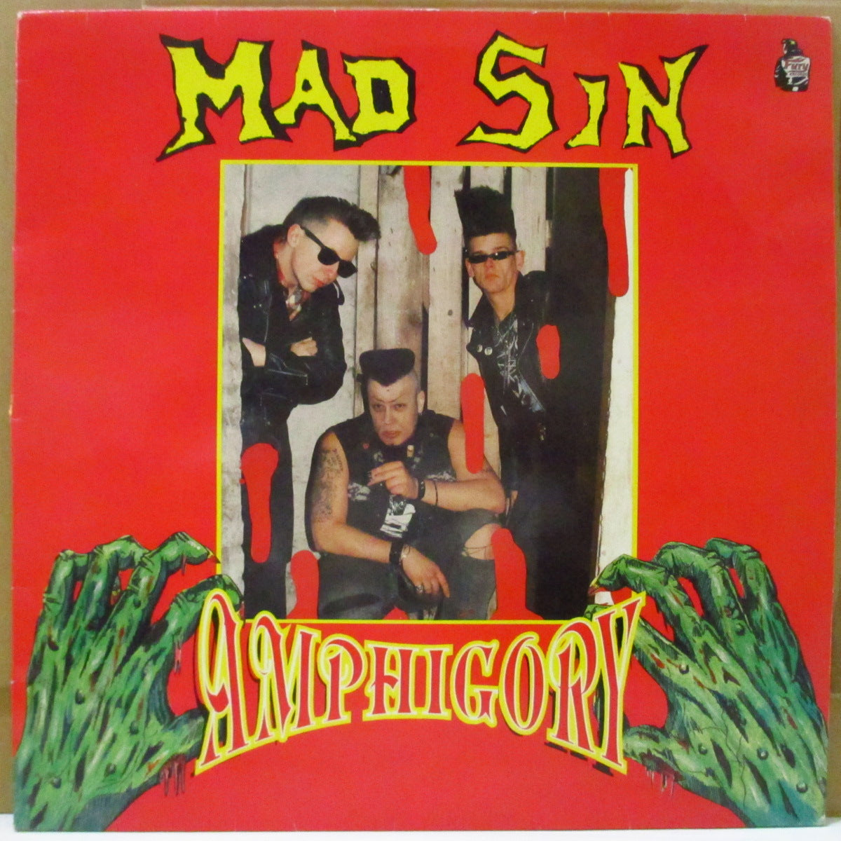 MAD SIN (マッド・シン)  - Amphigory (UK オリジナル・イエローラベ 「黒盤」LP)