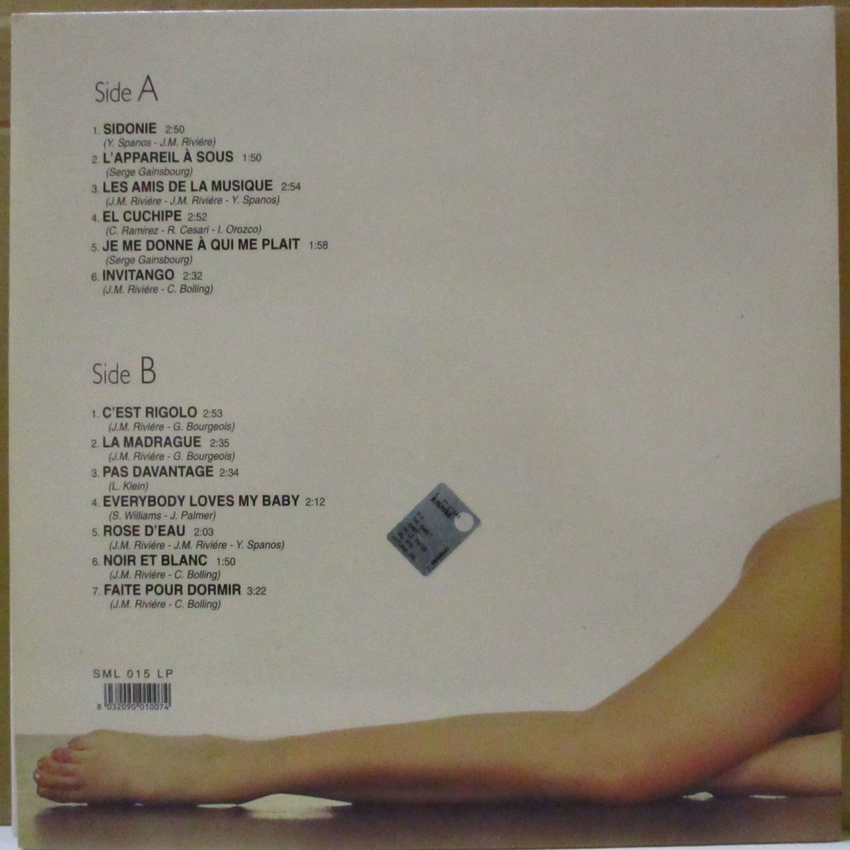 BRIGITTE BARDOT (ブリジット・バルドー)  - And God..Created B.B. (イタリア '03 限定再発 LP/見開きジャケ) 60's初期ベスト全13曲。