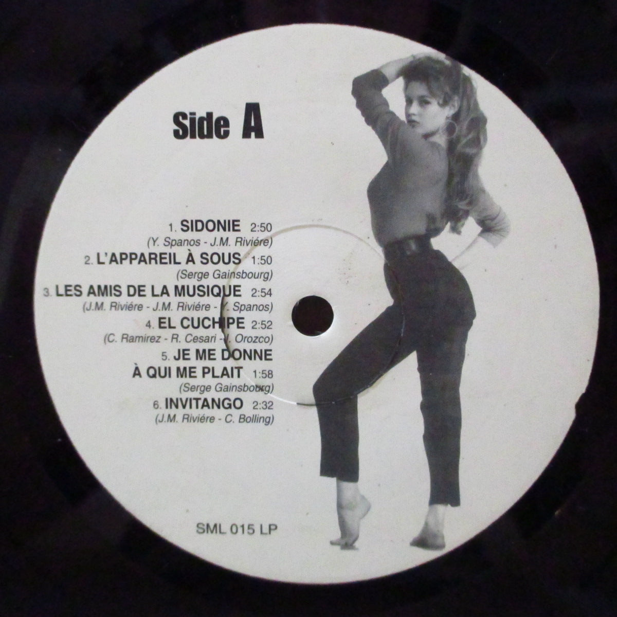 BRIGITTE BARDOT (ブリジット・バルドー)  - And God..Created B.B. (イタリア '03 限定再発 LP/見開きジャケ) 60's初期ベスト全13曲。