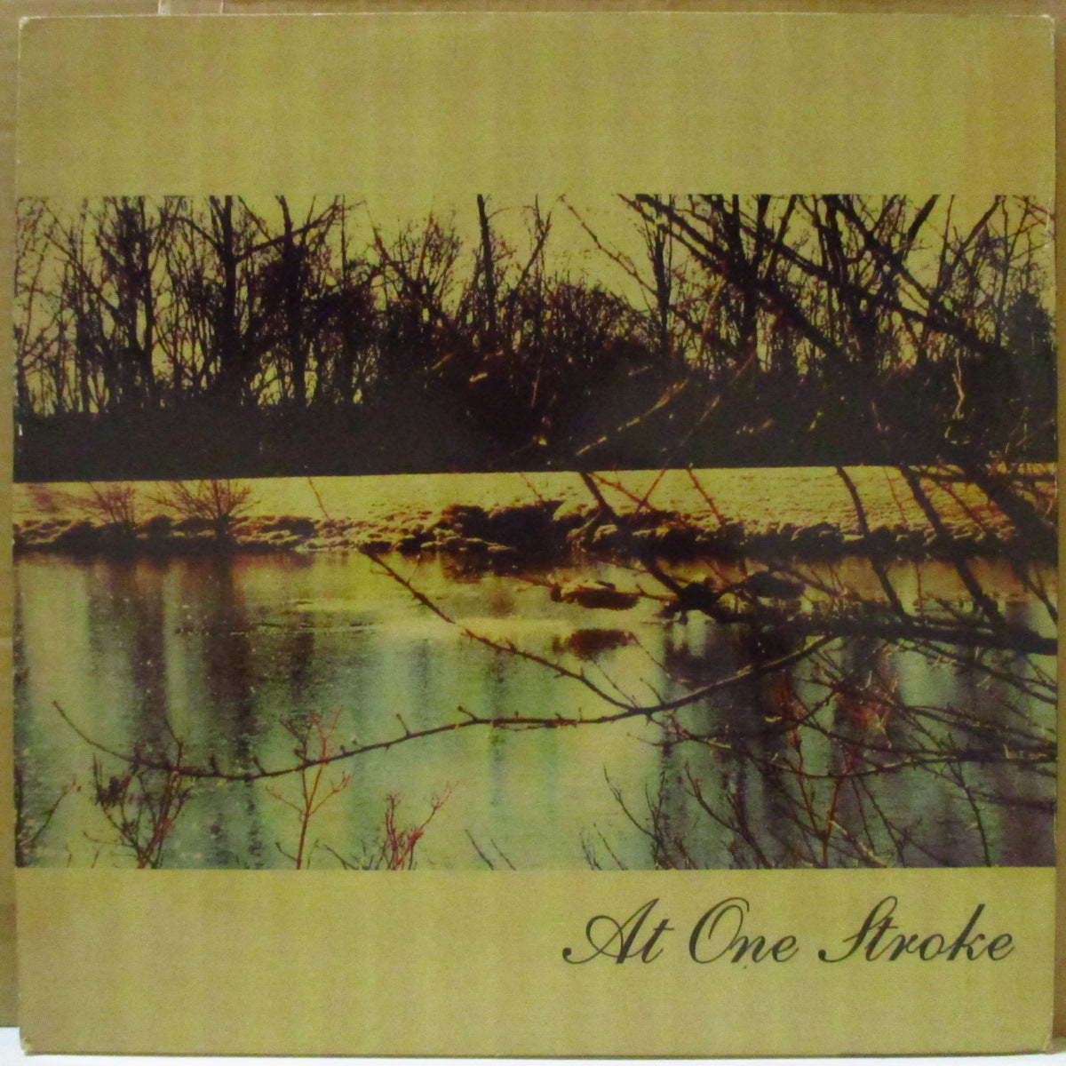 AT ONE STROKE (アット・ワン・ストローク)  - S.T. <1st Album> (Japan オリジナル LP+ソフト紙インナー, インサート) '99年1stアルバム
