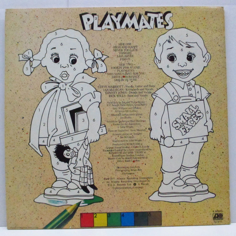 SMALL FACES (スモール・フェイセス)  - Playmates (UK オリジナル LP+インナー)