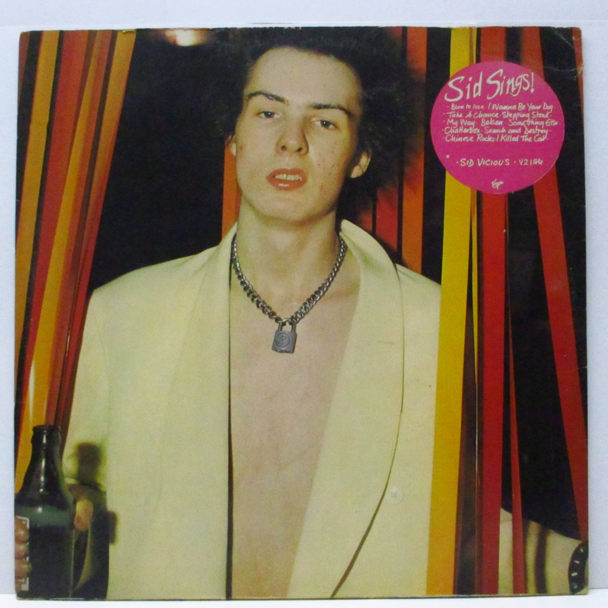 SID VICIOUS (シド・ヴィシャス)  - Sid Sings (New Zealand オリジナル LP+インナー）