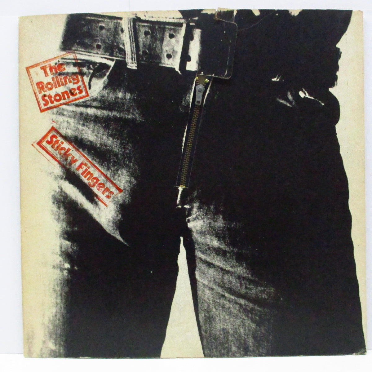 ROLLING STONES (ローリング・ストーンズ)  - Sticky Fingers (UK '71 「プロモトーン社クレジット有」セカンドプレス LP+インサート/ジップジャケ) 