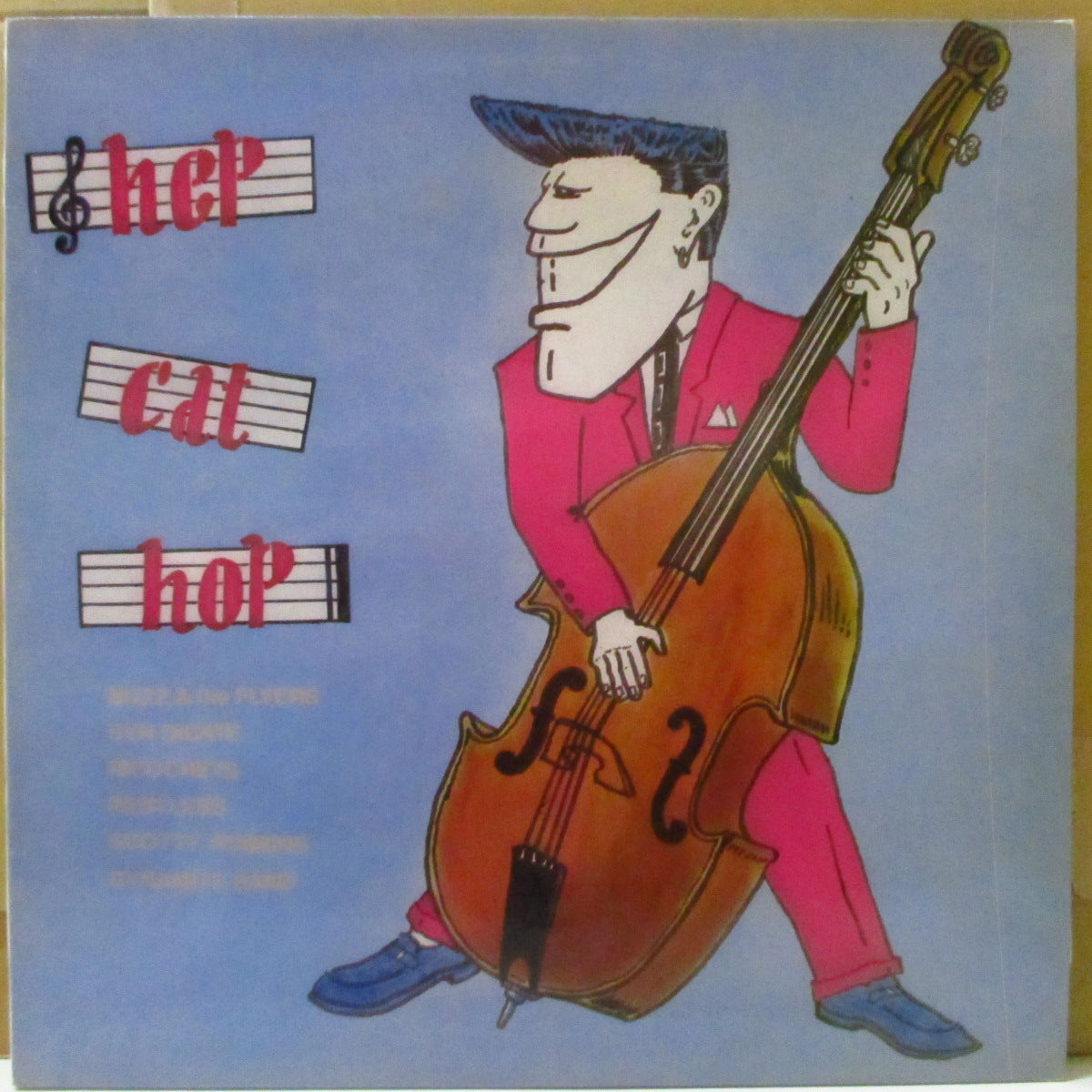 V.A. ('80s UK・ネオロカ/サイコビリー・コンピ)  - Hep Cat Hop (UK オリジナル LP)