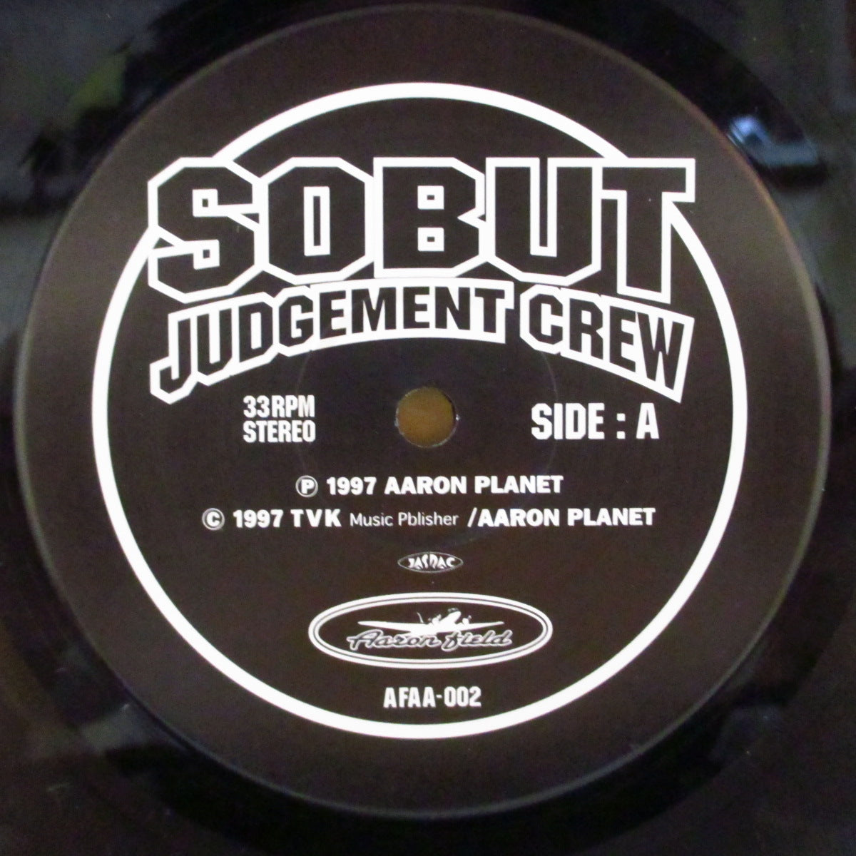 SOBUT (ソバット) - Judgement Crew (Japan オリジナル LP+インサート