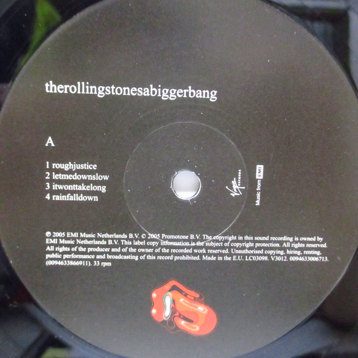 ROLLING STONES (ローリング・ストーンズ)  - A Bigger Bang (EU オリジナル 2xLP+インナー/光沢見開きジャケ) 2005年アルバム！