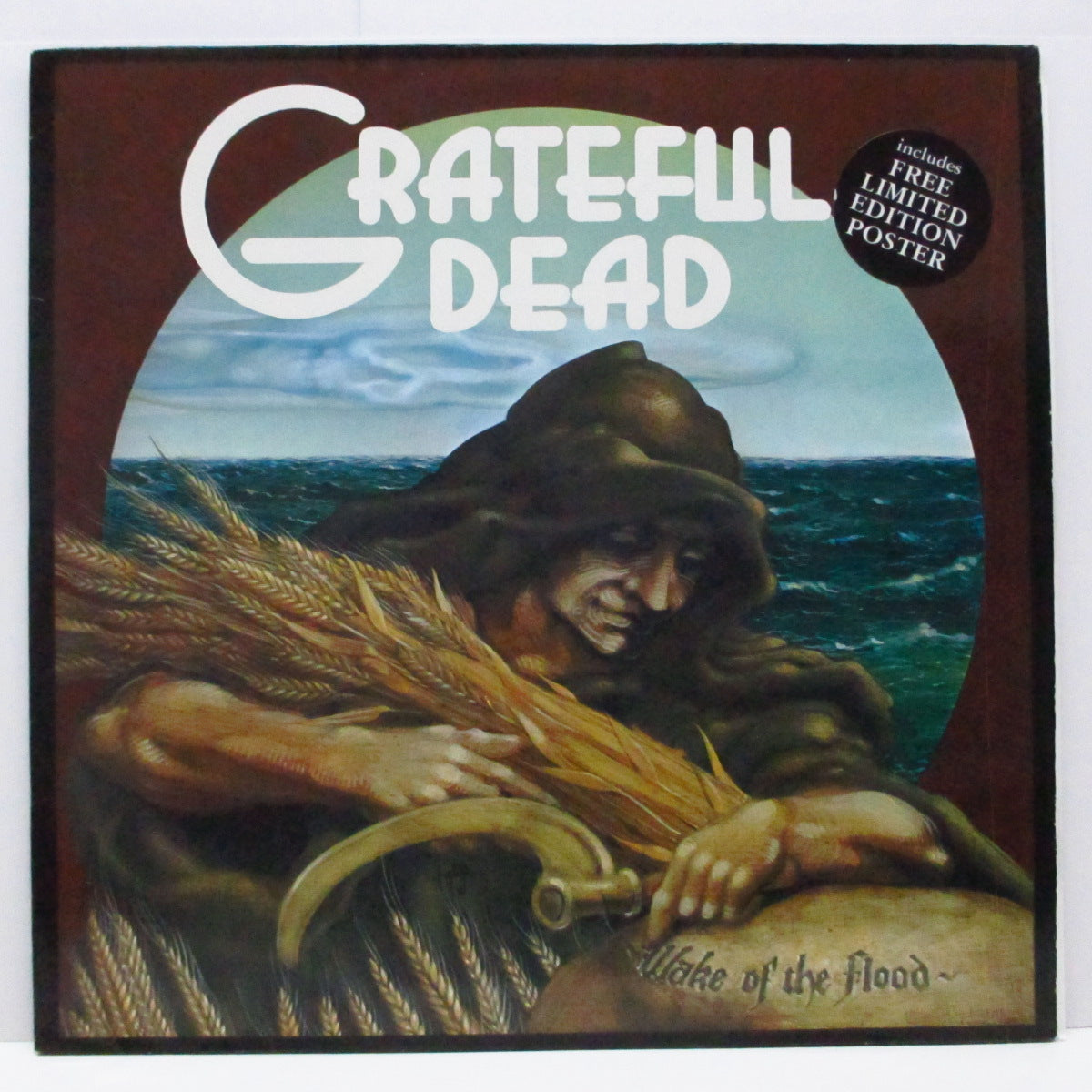 GRATEFUL DEAD (グレイトフル・デッド)  - Wake Of The Flood (UK-EU '89 再発 LP+ポスター/ステッカー付ジャケ）