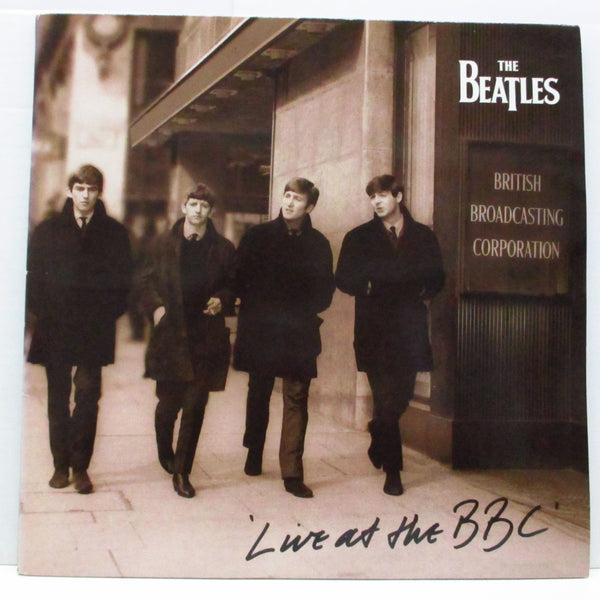 BEATLES (ビートルズ)  - Live At The BBC (EU オリジナル「モノラル」 2xLP+インナー/見開ジャケ)
