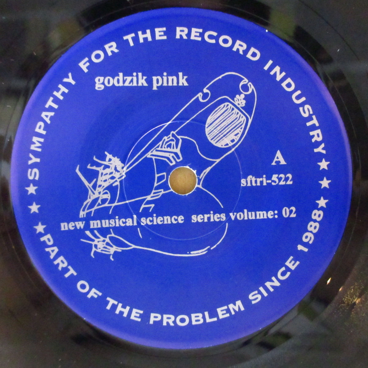 GODZIK PINK (ゴツィック・ピンク)  - Nursery Lime (US '98 オリジナル4曲入り 7インチ+光沢固紙ジャケ)