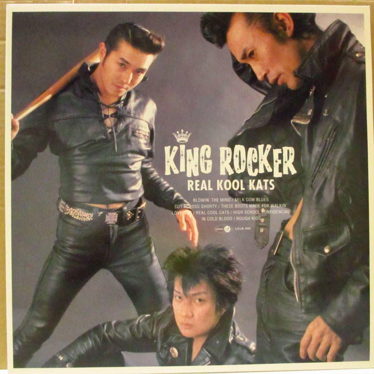 KING ROCKER (キング・ロッカー)  - Real Kool Kats (Japan オリジナル LP) '00年1stアルバム