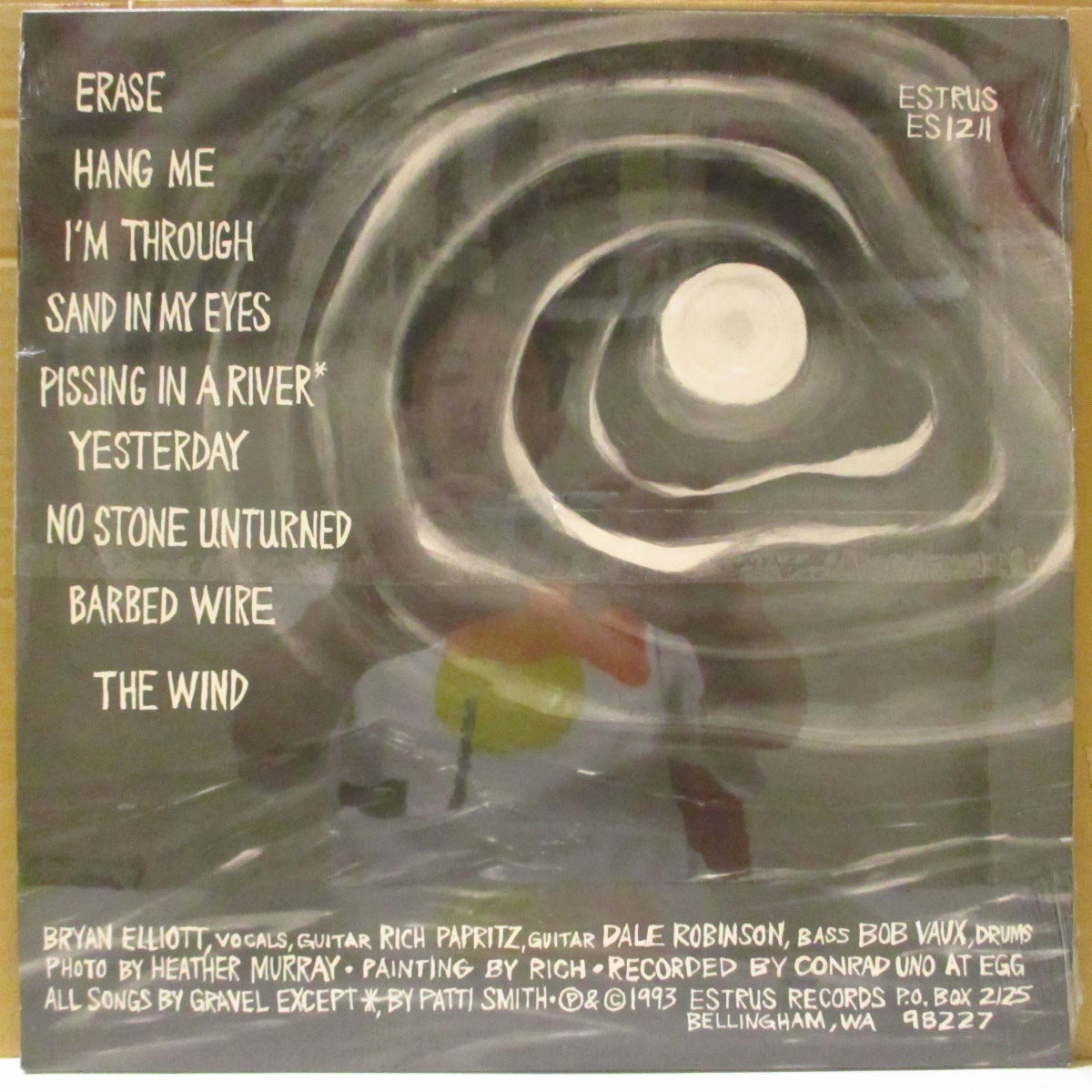 GRAVEL (グレイヴェル)  - No Stone Unturned (US オリジナル LP/NEW) '93年アルバム