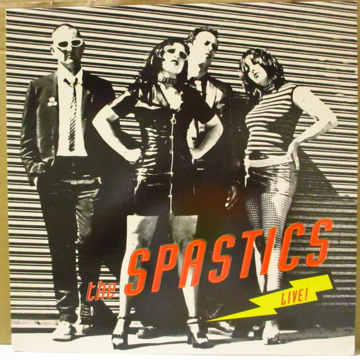 SPASTICS, THE (ザ・スパスティクス)  - Live! (US オリジナル LP) '98年ライブアルバム