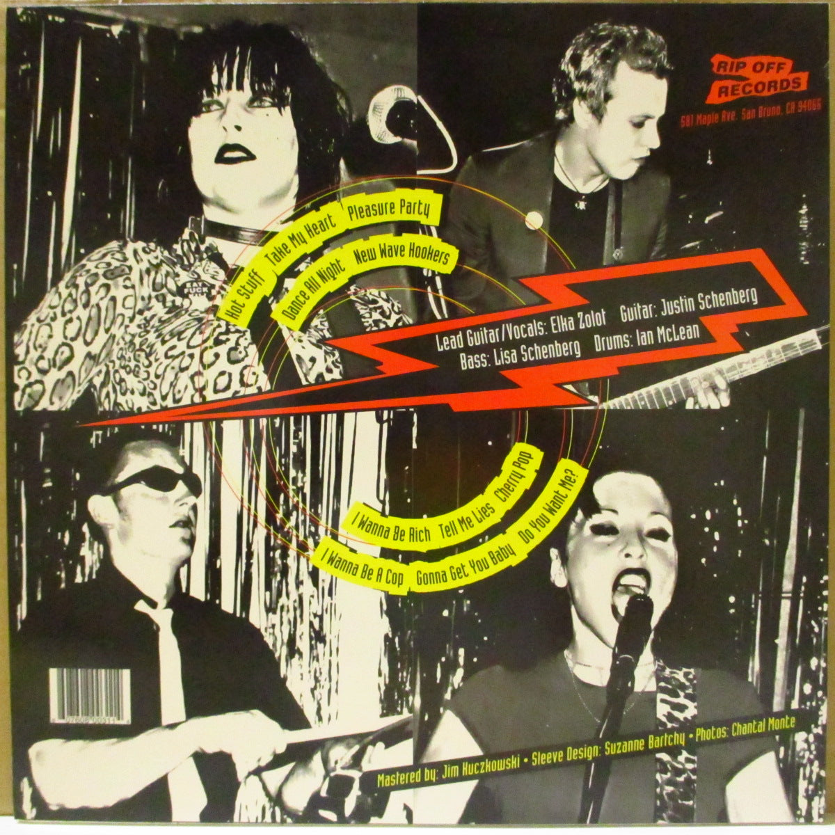 SPASTICS, THE (ザ・スパスティクス)  - Live! (US オリジナル LP) '98年ライブアルバム