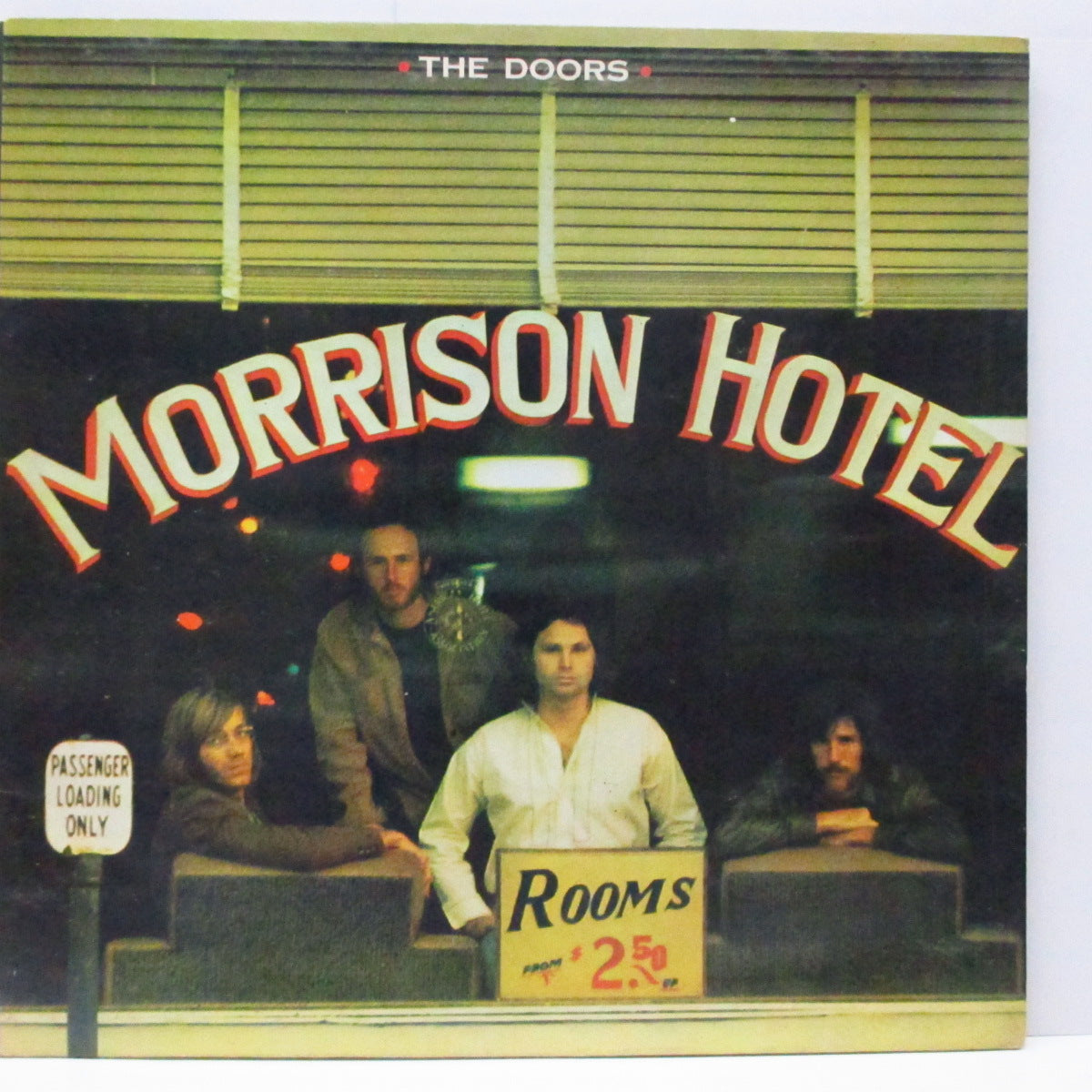 DOORS (ドアーズ)  - Morrison Hotel (UK 初回オリジナル「赤ラベ」ステレオLP/光沢見開きジャケ)
