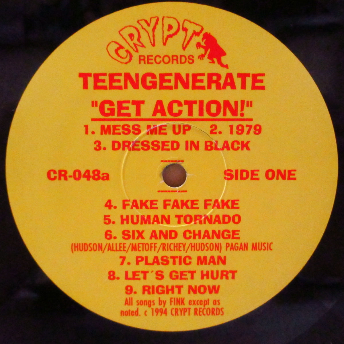 TEENGENERATE (ティーンジェネレイト) - Get Action! (US '94