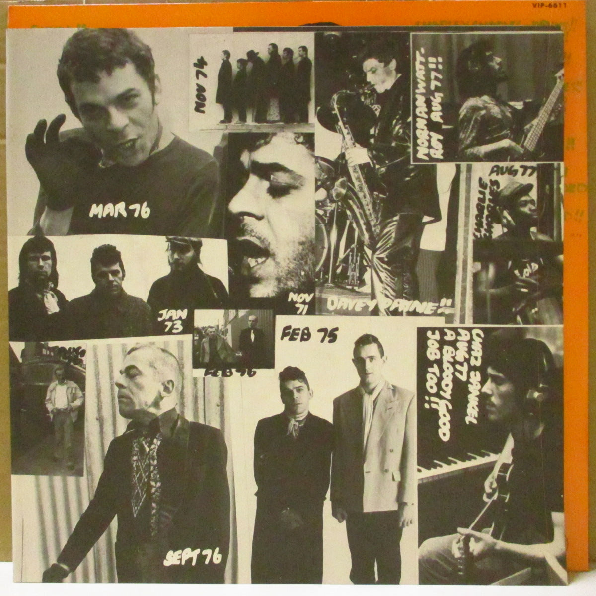 IAN DURY & THE BLOCKHEADS (イアン・デューリー&ザ・ブロックヘッズ)  - ニュー・ブーツ・アンド・パンティーズ：New Boots And Panties!! (Japan オリジナル LP+インサート/帯欠) '77年1stアルバム