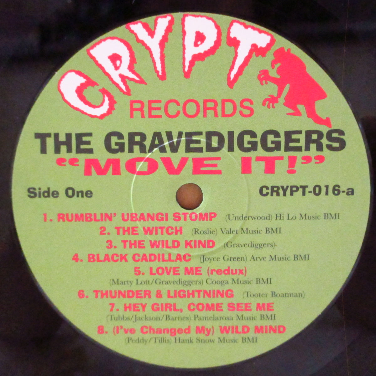 GRAVEDIGGERS (グレイヴディガーズ)  - Move It！(US '13 再発「緑ラベ」 LP/光沢見開きジャケ) '89年唯一のアルバム