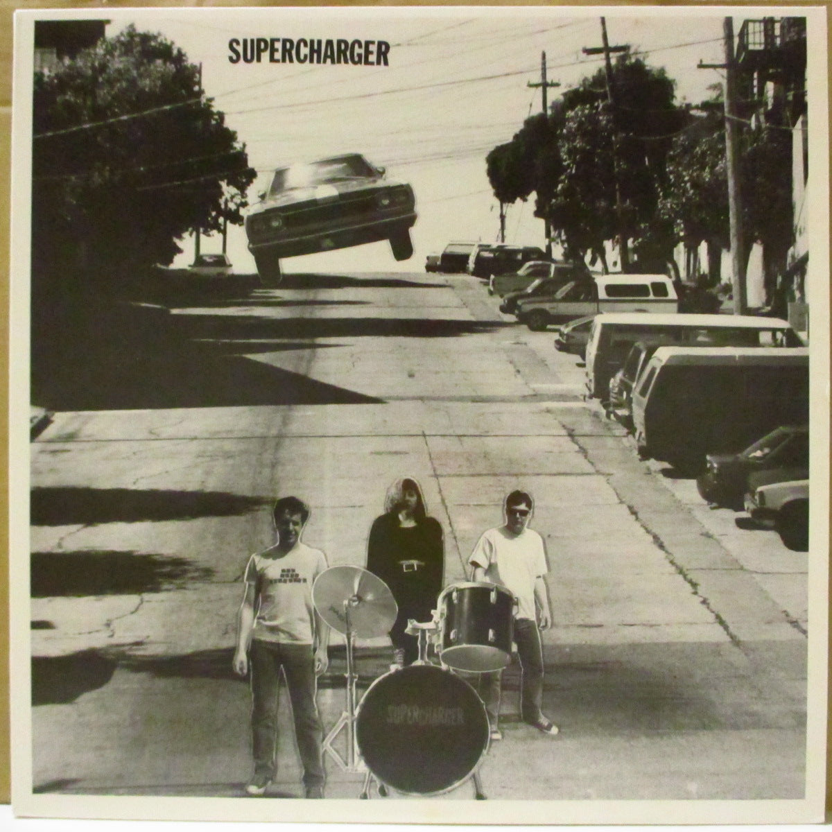 SUPERCHARGER (スーパーチャージャー)  - S.T. <1st Album> (US '97 再発「ES 1240」「黒盤」 LP) '91年1stアルバム
