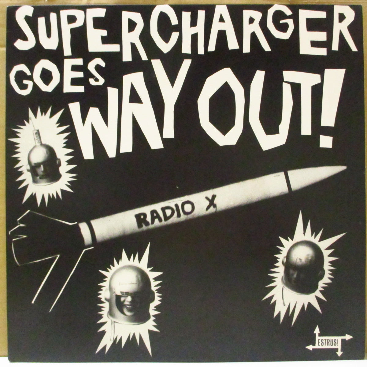 SUPERCHARGER (スーパーチャージャー)  - Goes Way Out！(US オリジナル「黒盤」 LP) '93年2ndアルバム
