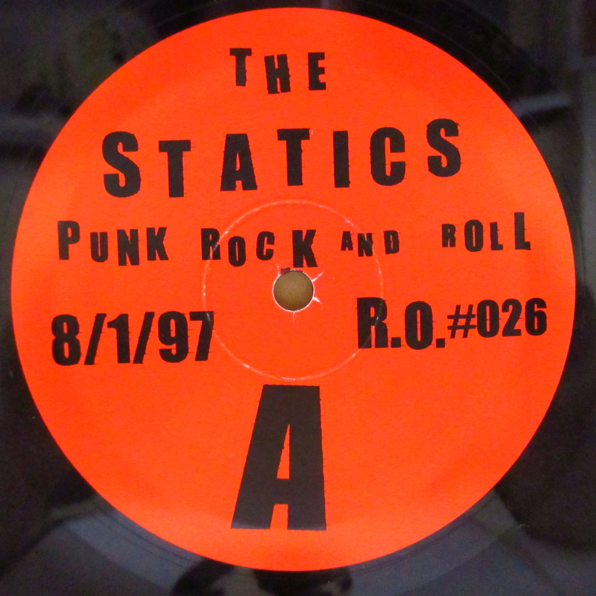 STATICS, THE (ザ・スタティクス)  - Punk Rock And Roll (US オリジナル LP) '97年2ndアルバム