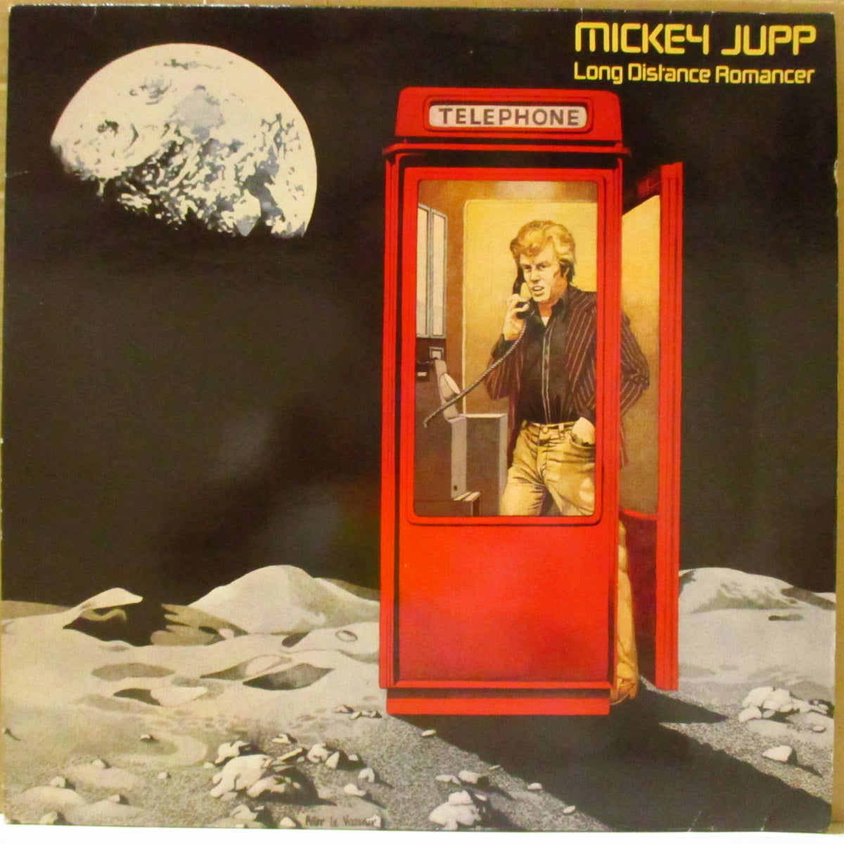 MICKEY JUPP (ミッキー・ジャップ)  - Long Distance Romancer (German '81 再発 LP) '79年2ndソロアルバム