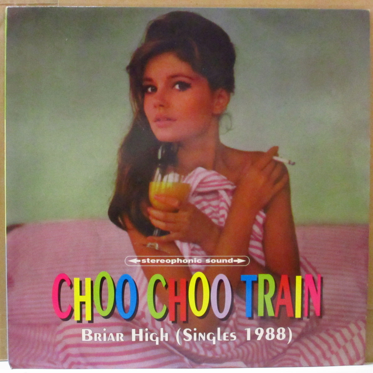 CHOO CHOO TRAIN (チュー・チュー・トレイン)  - Briar High - Singles 1988 (UK 再発「ライム・グリーンヴァイナル」 LP) '92年コンピレーション