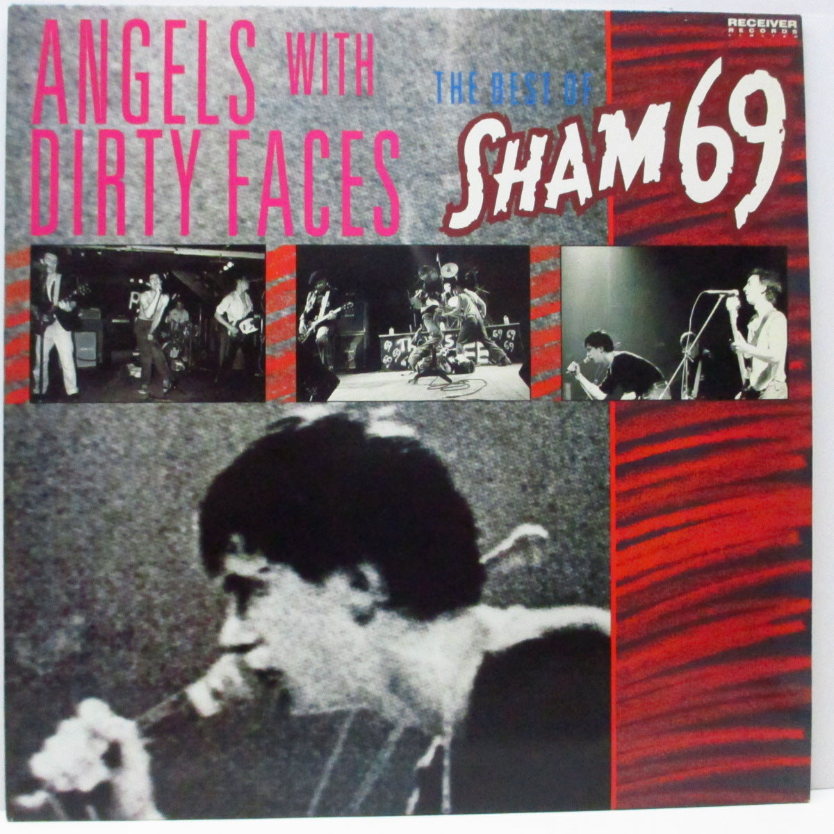 SHAM 69 (シャム 69)  - The Best Of Sham 69 : Angels With Durty Faces (UK オリジナル「白ラベ」LP)