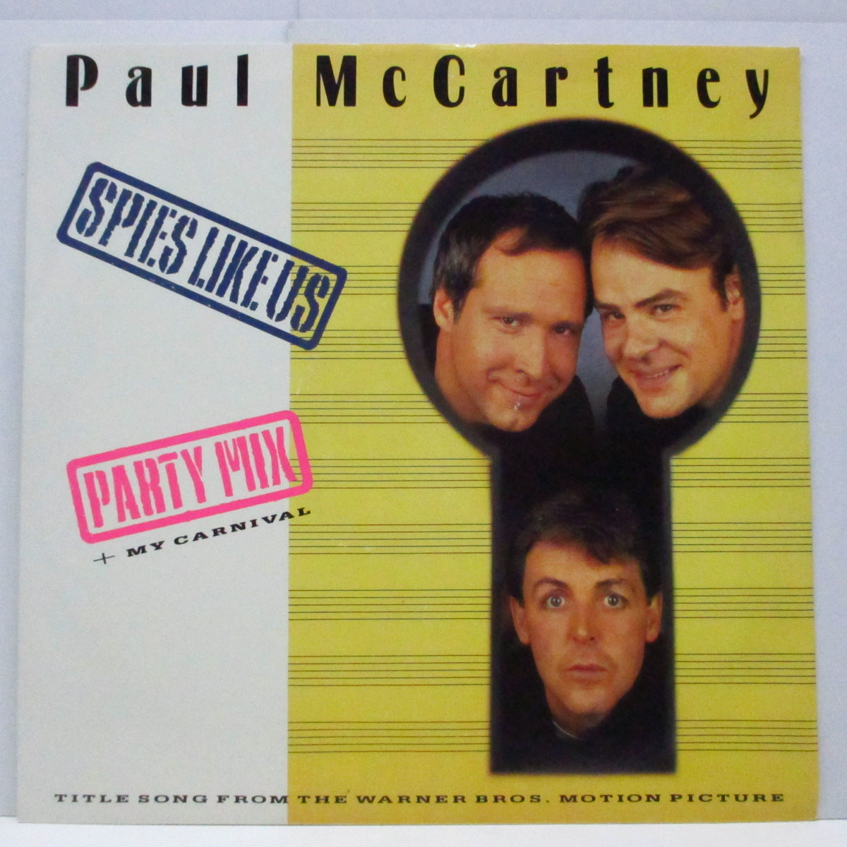 PAUL McCARTNEY (ポール・マッカートニー)  - Spies Like Us (UK オリジナル 12") 映画『スパイ・ライク・アス』主題歌！