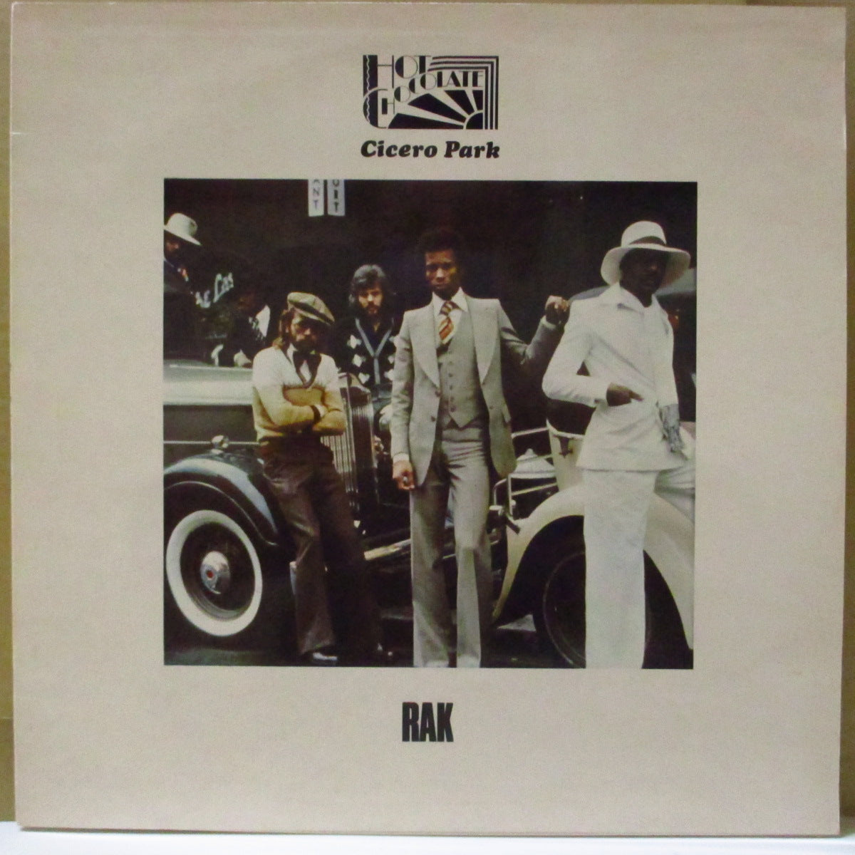 HOT CHOCOLATE (ホット・チョコレート)  - Cicero Park  (UK '74 オリジナル・ステレオ LP/両面コーティング・ジャケ)デビューアルバム