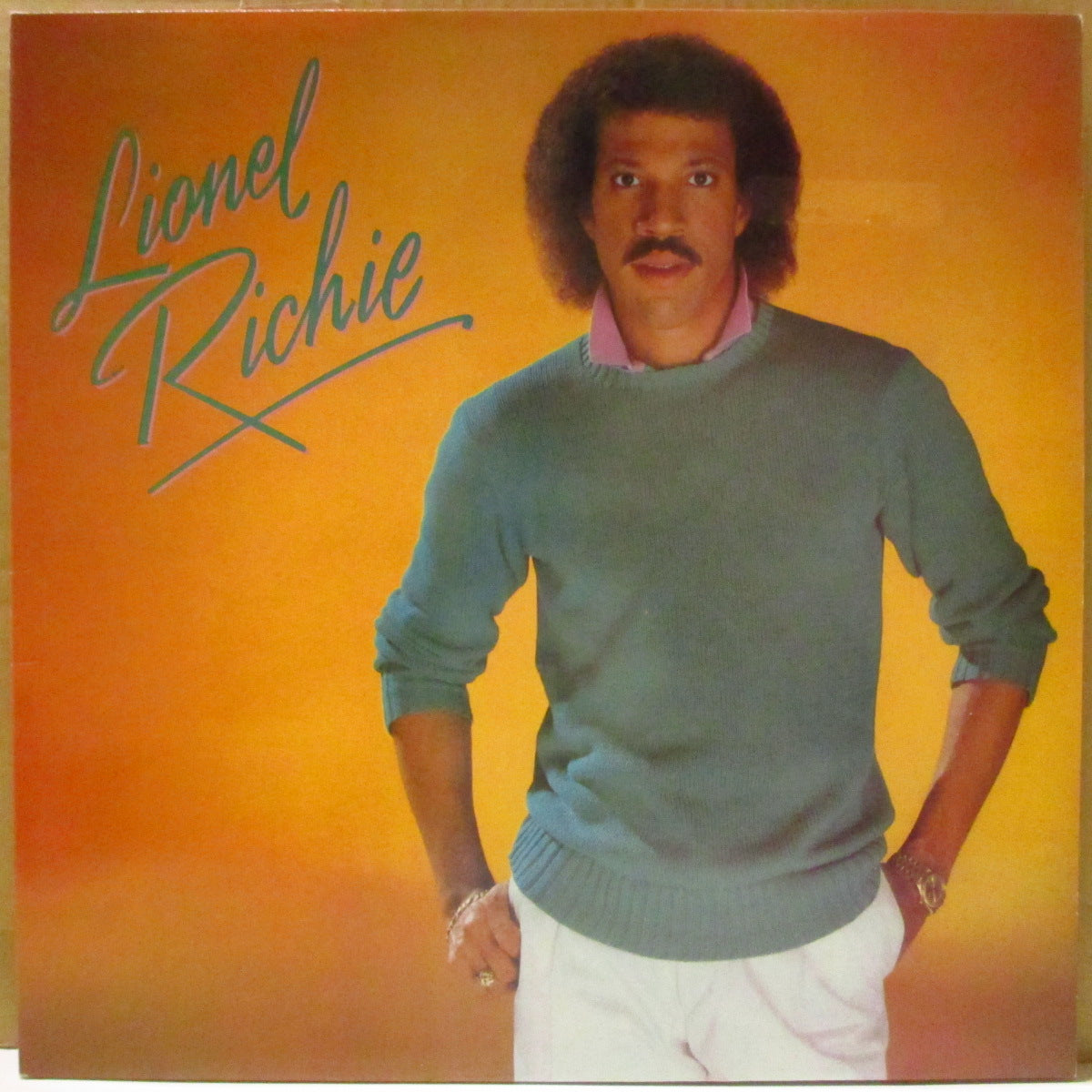 LIONEL RICHIE (ライオネル・リッチー)  - Lionel Richie (1st) (UK '82 オリジナル・ステレオLP+インナー/見開きジャケ)デビュー・アルバム！