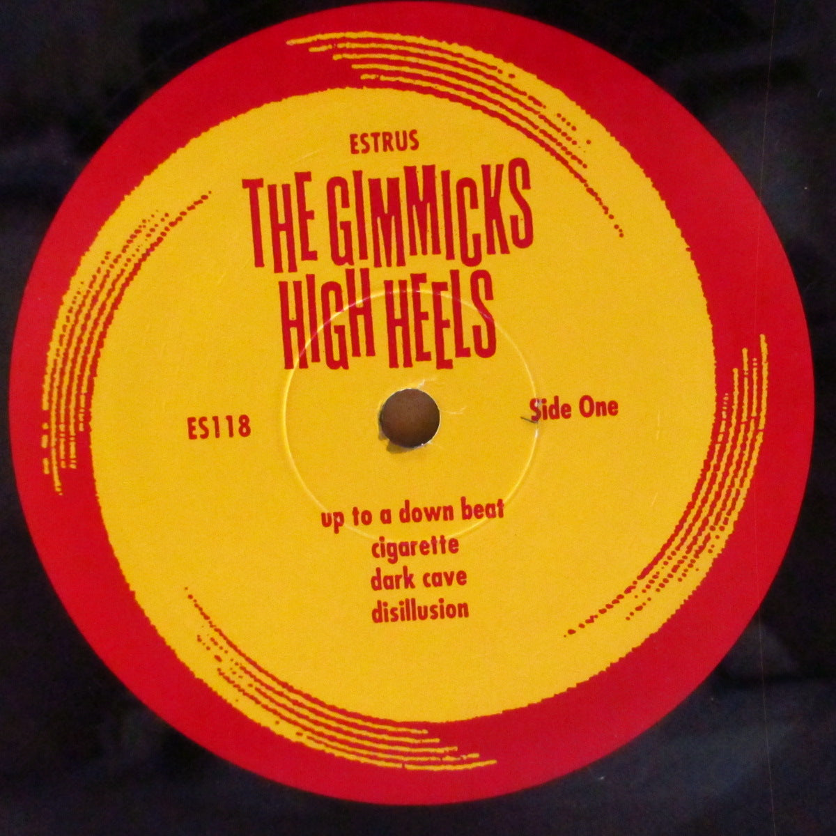 GIMMICKS, THE (ザ・ギミックス)  - High Heels (US '98 オリジナル8曲入り「黒盤」 10インチ)