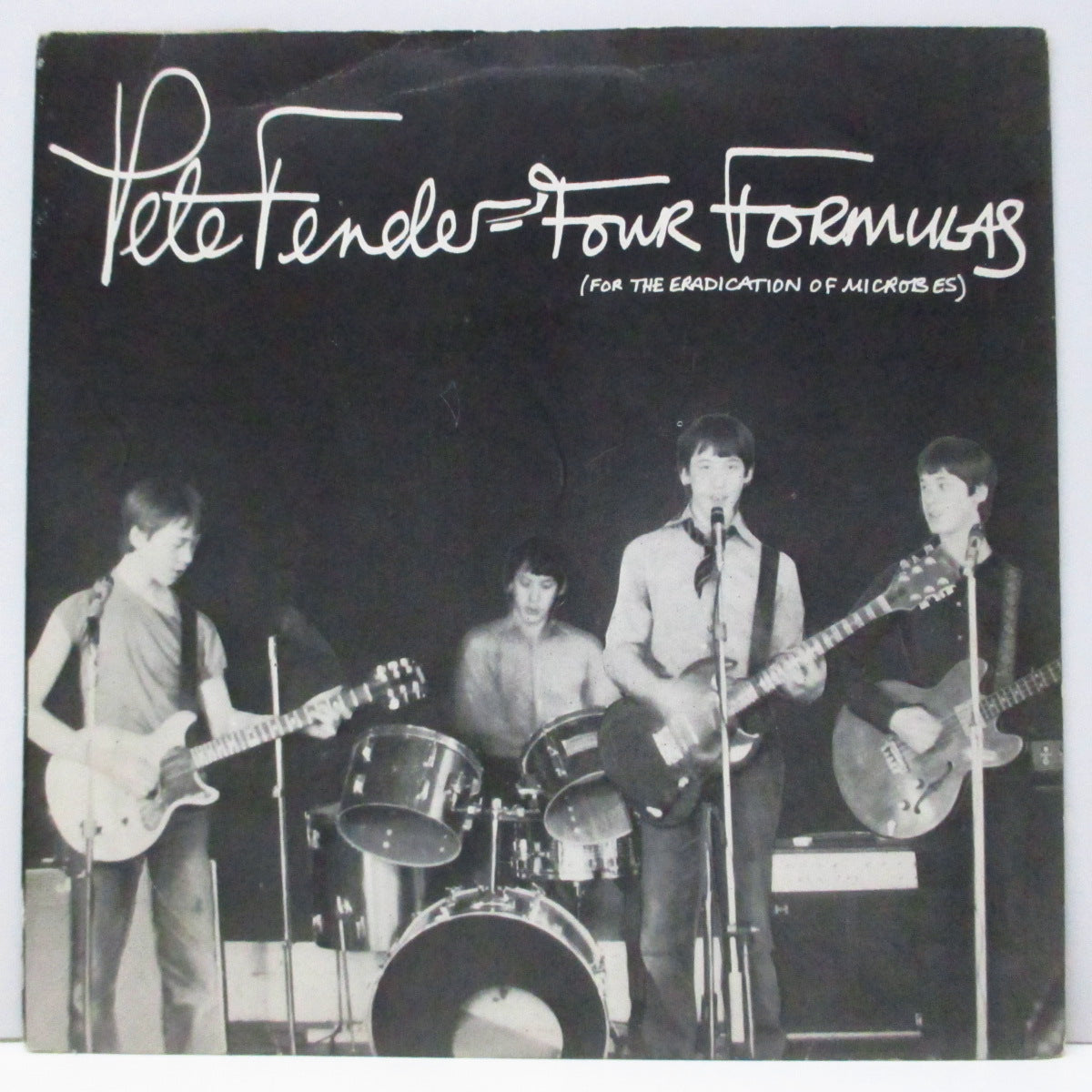 PETE FENDER (ピート・フェンダー)  - Four Formulas (UK オリジナル 7"/光沢固紙折り返しジャケ) '80年唯一EP !