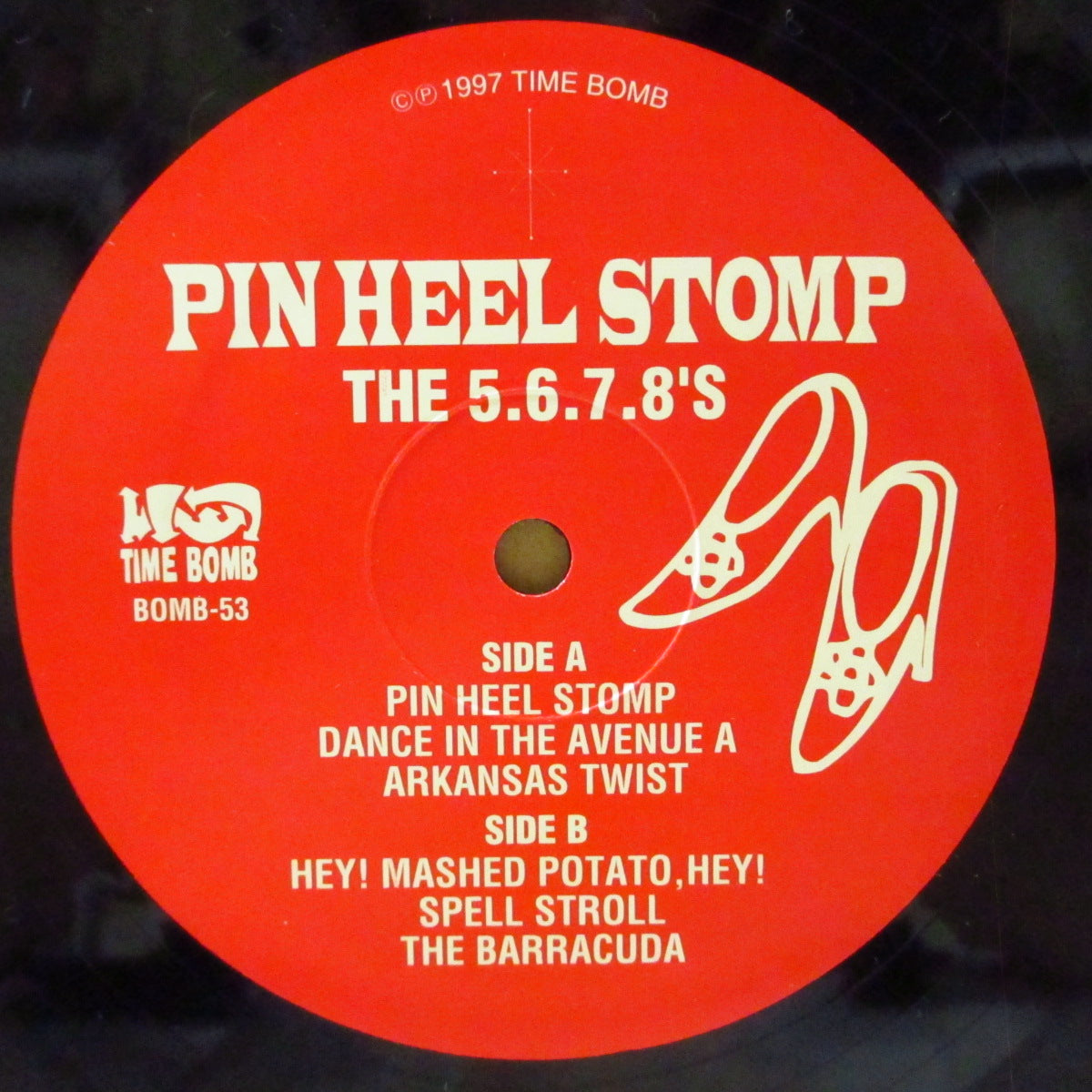 5.6.7.8'S (ファイブ・シックス・セヴン・エイツ)  - Pin Heel Stomp (Japan '97 オリジナル6曲入り33回転 12インチ)