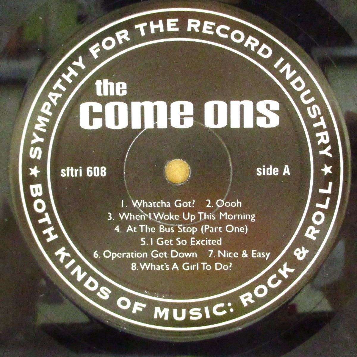 COME ONS, THE (ザ・カム・オンズ)  - S.T. <1st Album> (US オリジナル LP+インサート) '00年1stアルバム