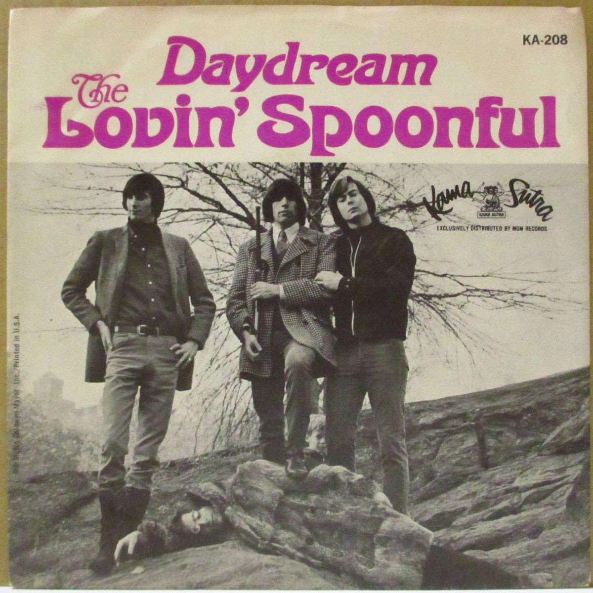 LOVIN' SPOONFUL (ラヴィン・スプーンフル)  - Daydream / Night Owl Blues (US '66 オリジナル・ジャケ付 7インチ)全米2位のスロウ・フォーキー・ジャグ・ポップ名曲