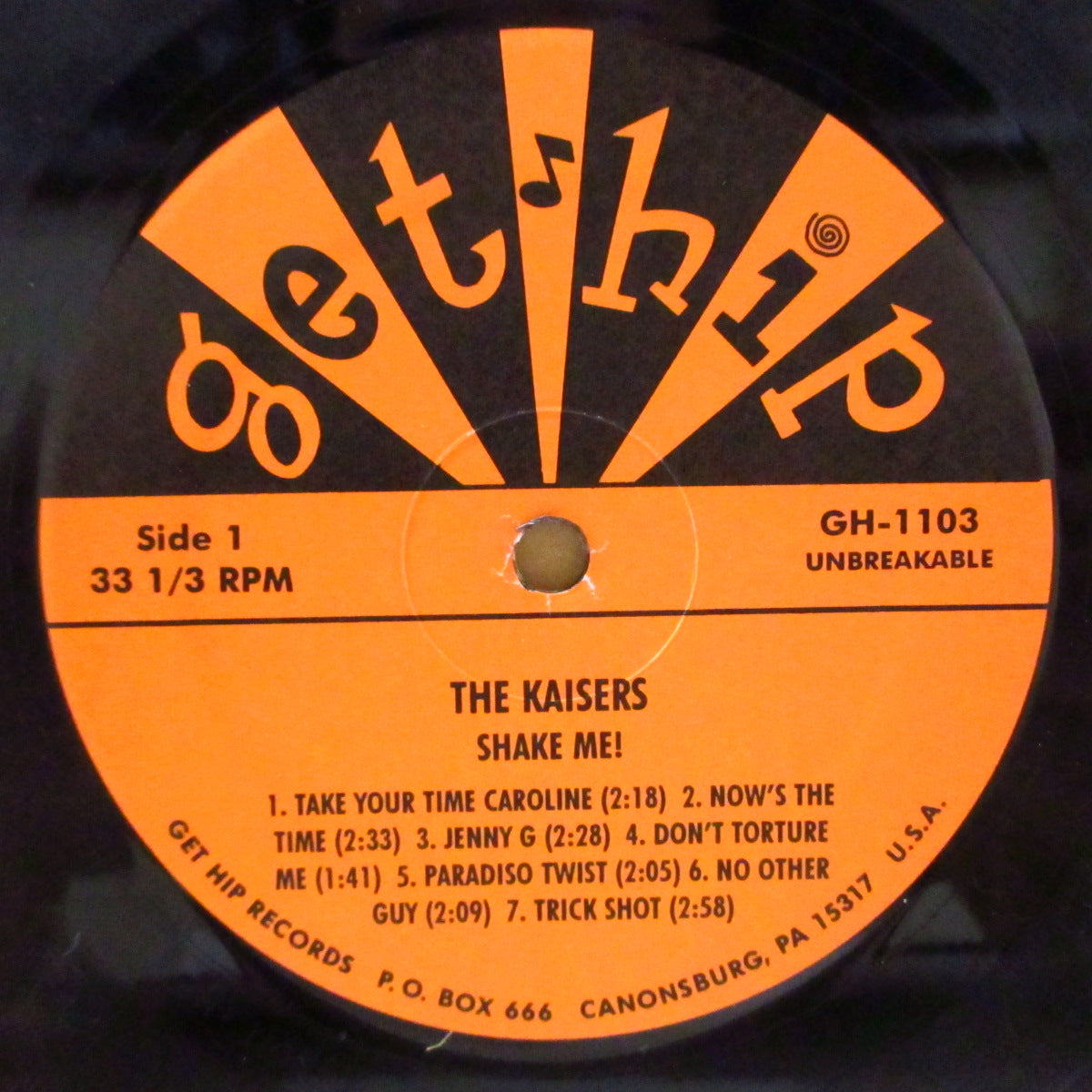 KAISERS, THE (カイザーズ)  - Shake Me! (US オリジナル「150グラム重量」モノラル LP) '02年6thアルバム